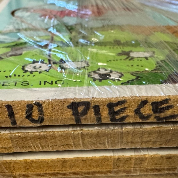 Vtg Playskool 10 PIECES Wood Puzzle SUPER GROVER 315-27 Sesame Street Muppets - Picture 7 of 7